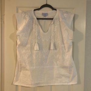 *NWOT* Mi Golondrina - Isa Blanca Blouse
